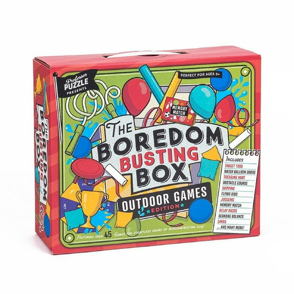 Professor Puzzle USA Boredom Busting Box Outdoor Games