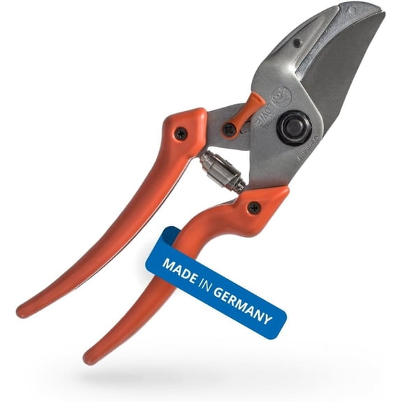 Profi Anvil Prunner Garden Tools 8.107 with Bypass Geometry | Robust & Sharp Hedge Trimmer | Use as Pruners, Garden Shears, Handheld, Pruning Shears for Gardening | Made in Germany