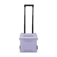 thumbnail image 1 of Profile 16qt Rolling Cooler - Lilac: Polyethylene, Wheels & Retractable Handle, 1 of 5