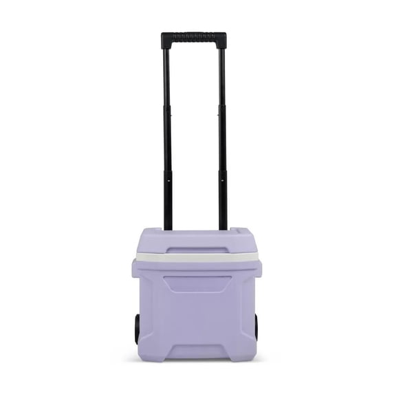 Profile 16qt Rolling Cooler - Lilac: Polyethylene, Wheels & Retractable Handle