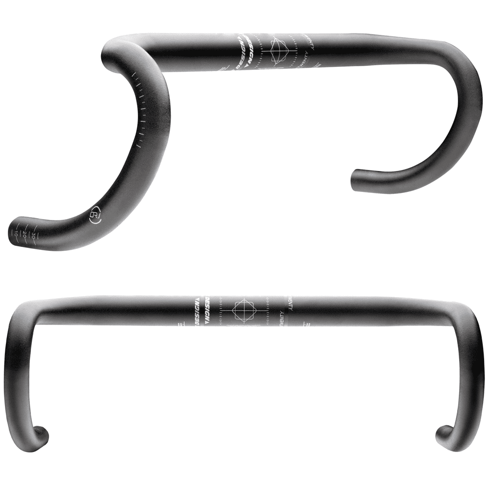 Velo Orange Nouveau Randonneur Handlebar – Comfortable Alloy Bars For Long Rides (42cm, 31.8mm Clamp)