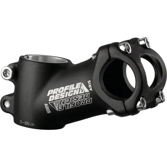 Profile Design Aris Stem - 80mm, 26 Clamp, +/-25, 1 1/8", Aluminum, Black