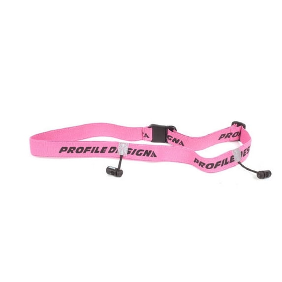 Profile Design Race Number Belt Triathlon Ironman // Pink