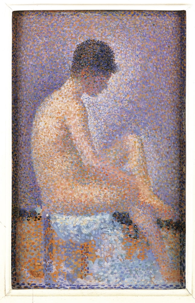 Profile Of A Model Canvas Art - (18 x 24)