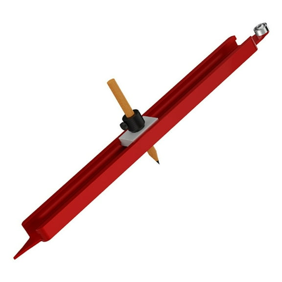 Profile Scribing Ruler Contour Gauge Scribe Tool Adjustable Pencil Holder Woodworking Edge Corner Measuring