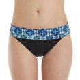 thumbnail image 1 of Profile by Gottex BLACK Collage Bikini Swim Bottom, US 46, 1 of 4