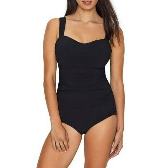 Profile by Gottex Womens Tutti Frutti Underwire Boy-Leg One-Piece D-Cups Style-ETT-2D20