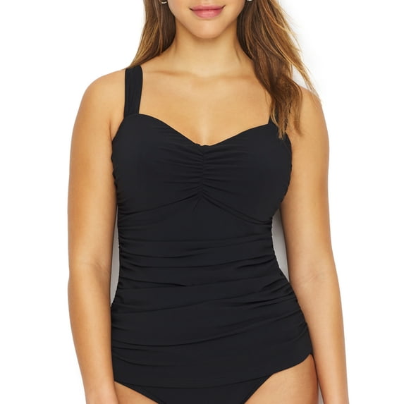 Profile by Gottex Womens Tutti Frutti Underwire Tankini Top D-G Cups Style-ETT-1E18 Swimsuit