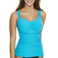 thumbnail image 1 of Profile by Gottex Womens Tutti Frutti Underwire Tankini Top D-G Cups Style-ETT-1E18 Swimsuit, 1 of 2