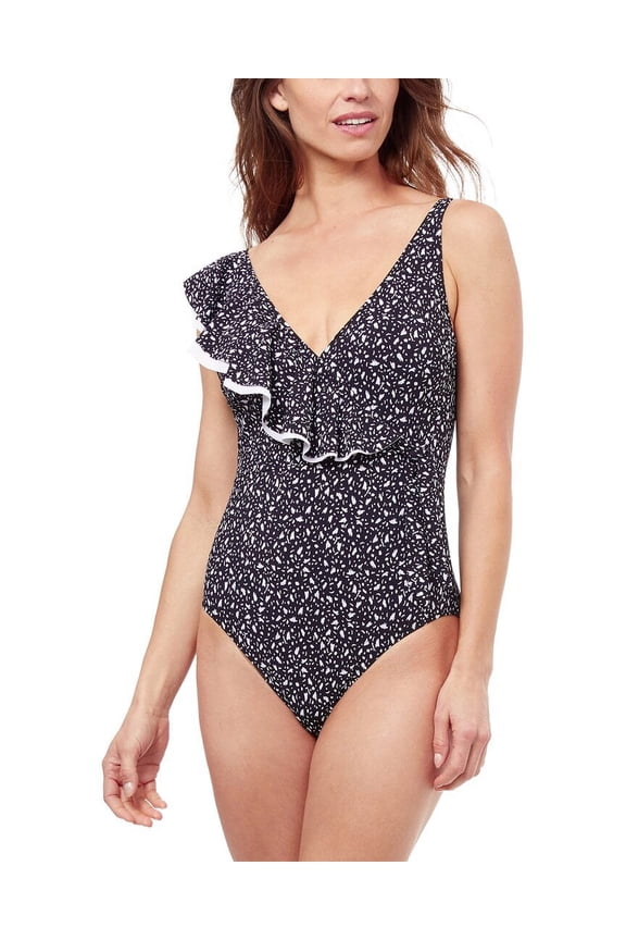 womens Bash V-Neck One-Piece, 10