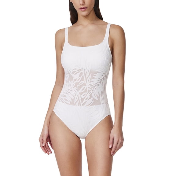 Profile by Gottex womens One-Piece, 14, White