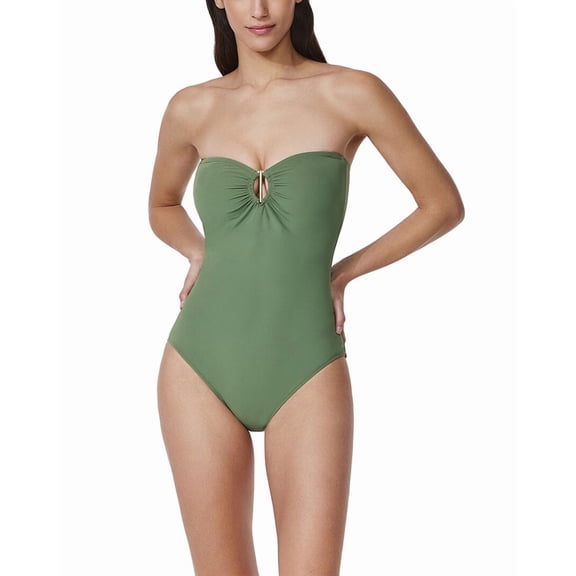 Profile by Gottex womens  One-Piece, 16, Green