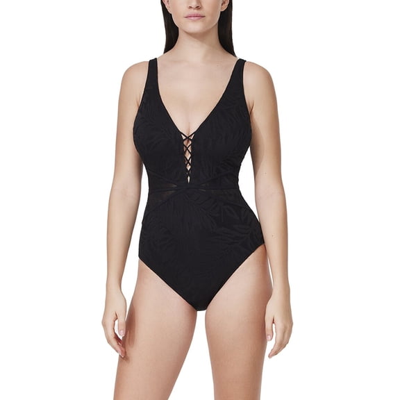 Profile by Gottex womens One-Piece, 8D, Black
