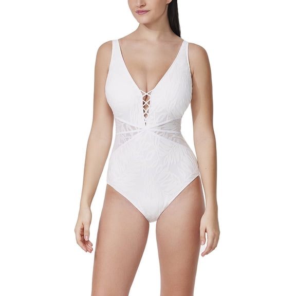 Profile by Gottex womens One-Piece, 8D, White