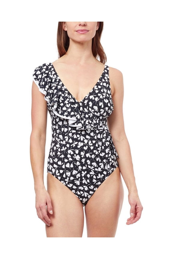 womens  Summertime V Neck One-Piece, 6