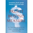 thumbnail image 1 of Pre-Owned Profit Beyond Measure: Extraordinary Results Through Attention to Work and People (Hardcover) 068483667X 9780684836676, 1 of 1