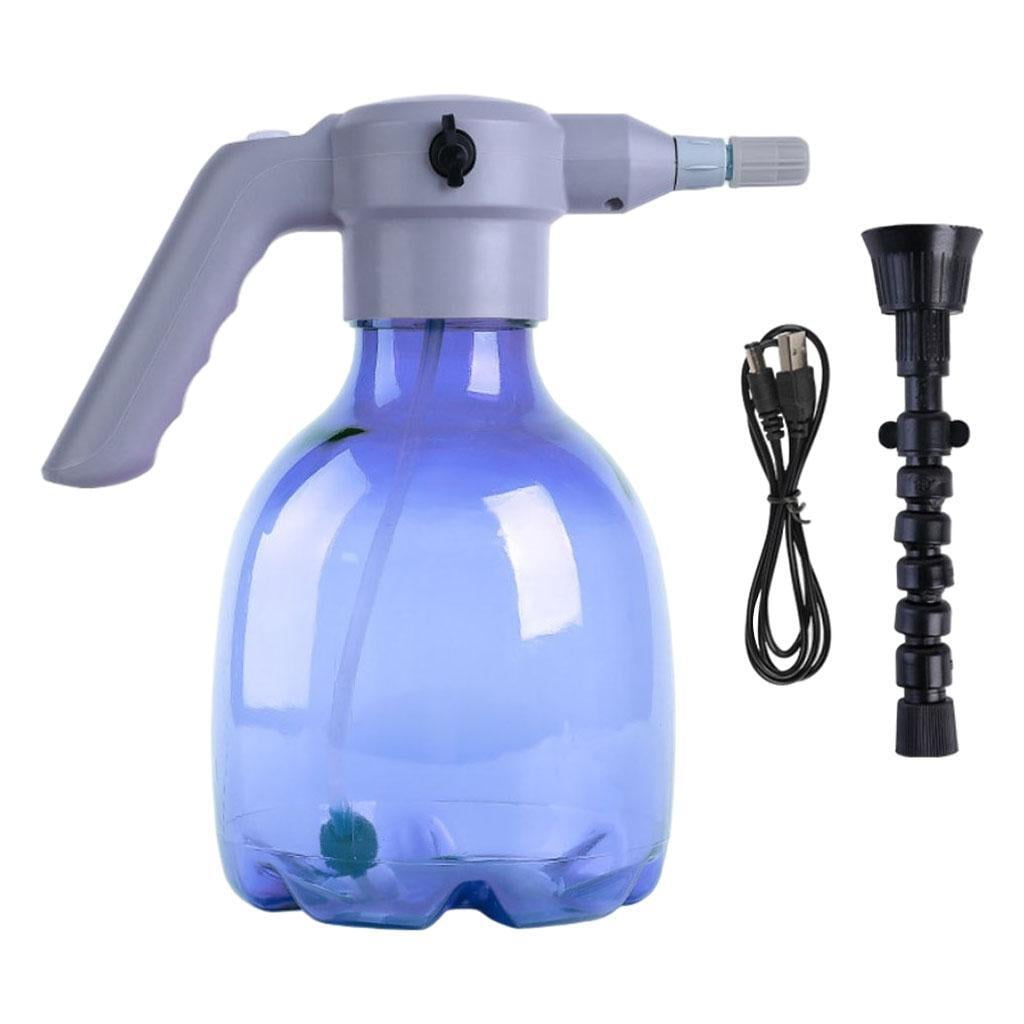 Profit Electric Sprayer Watering Spray Bottle Fogger Blue with Nozzle ...