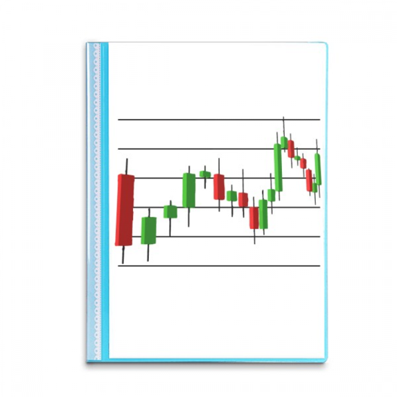 Profit Loss Line Curve Situation Book Sheet Protectors Portfolio Binder Folder