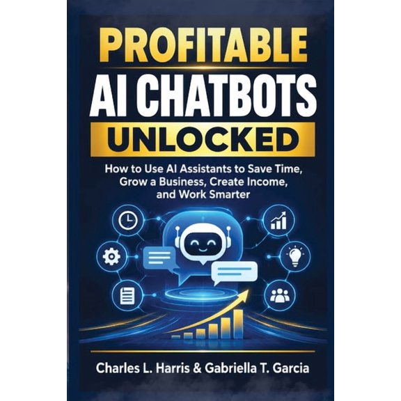 Profitable AI Chatbots Unlocked: How to Use AI Assistants to Save Time, Grow a Business, Create Income, and Work Smarter, (Paperback)