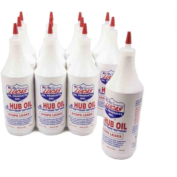 Profleet Lucas Hub Oil, 12 pk - 1 qt, Replaces LOP 10088
