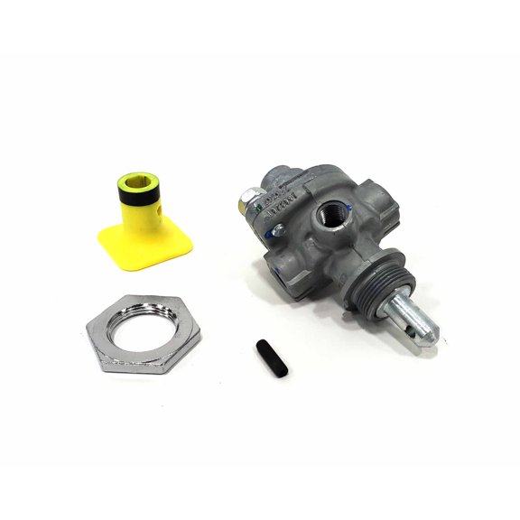 Ottawa 90007281 Yellow Parking Brake Valve, Dash Control MV 3 Style 1/4" NPT