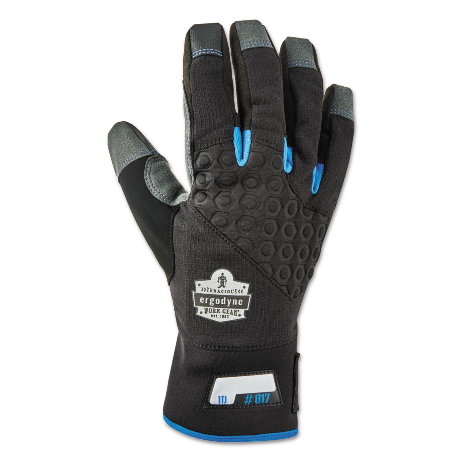 Proflex 817 Reinforced Thermal Utility Gloves, Black, X-Large, 1 Pair, Ships in 1-3 Business Days Proflex 817 Reinforced Thermal Utility Gloves, Black, X-Large, 1 Pair, Ships in 1-3 Business Days