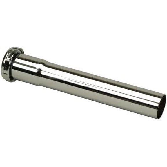 Proflo 7901PC 17 Gauge 6" Brass Slip-Joint Extension Tube - Chrome