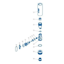 Proflo Obpf65f0018100 1.8 GPM Spray Head - Stainless Steel