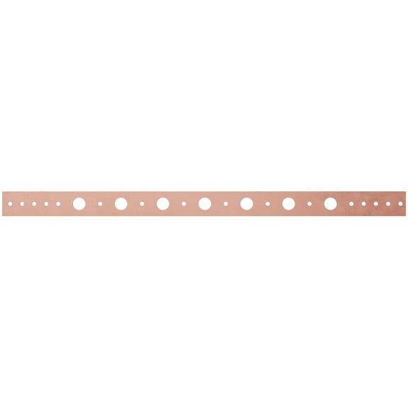 Proflo PF10118PF 20" Copper Plate Bracket 1/2" H Flat