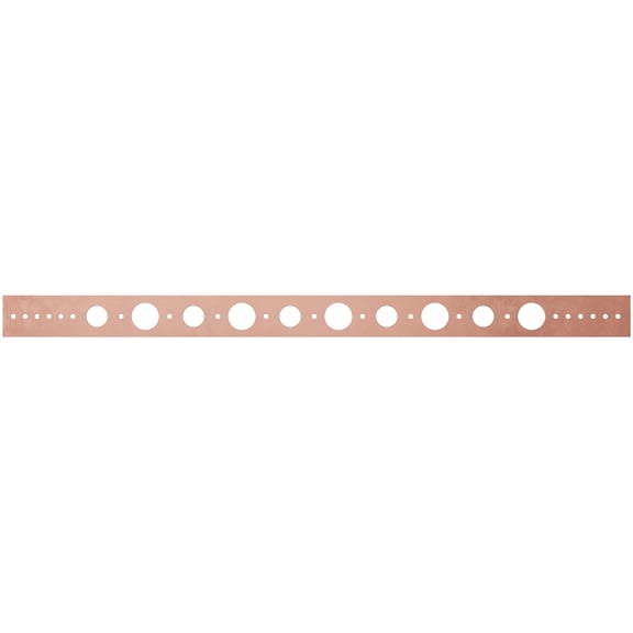 Proflo PF10226PF 26" Copper Plate Bracket 3/4" 1 H Flat