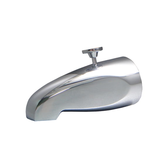 Proflo PF1097 4-11/16" Integrated Diverter Tub Spout - Chrome