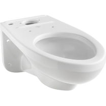 Proflo Pf1705he Wall Mounted Elongated Toilet Bowl Only - White