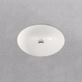 thumbnail image 1 of Proflo Pf1714ua Comstock 19-1/2" Oval Vitreous China Undermount Bathroom Sink - White, 1 of 7