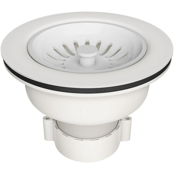 Proflo Pf172 Basket Strainer - White