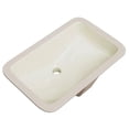 thumbnail image 1 of Proflo PF1812U Norris 21" Rectangular Vitreous China Undermount Bathroom Sink Off White, 1 of 7