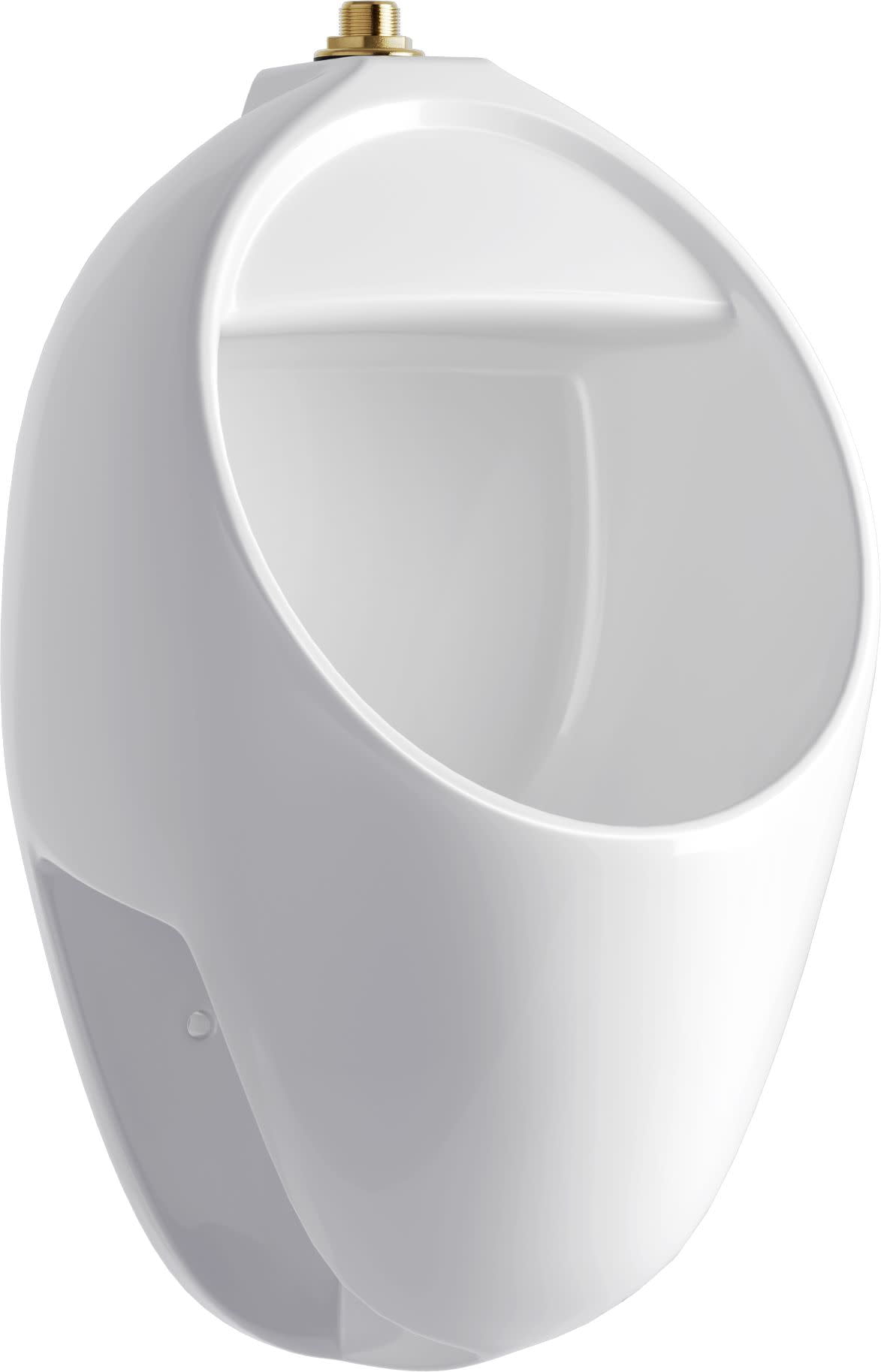 White Vitreous China High Efficiency Wall Mounted Urinal
