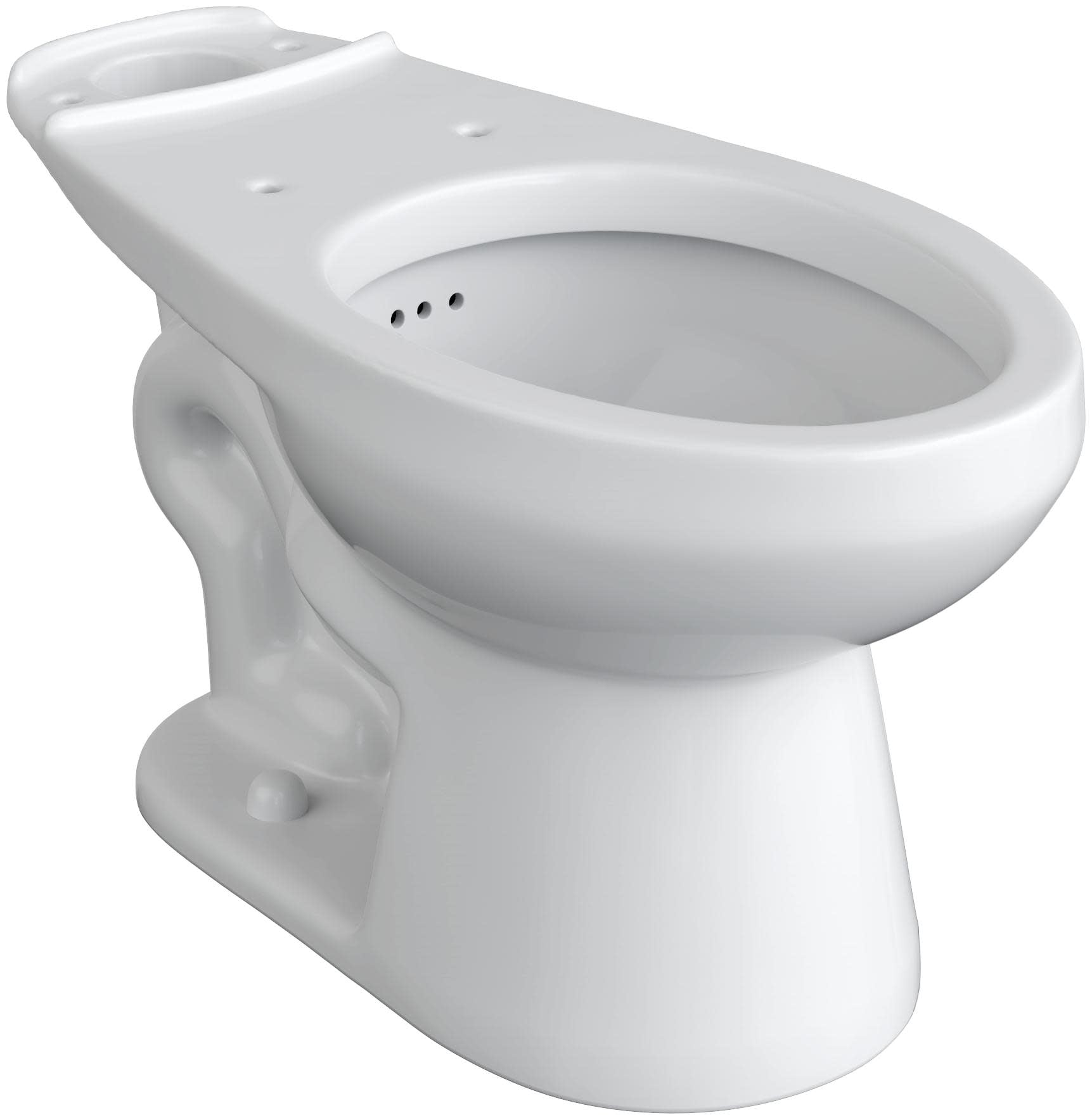 Proflo PF2401WH Reston Elongated Toilet Bowl Only - White