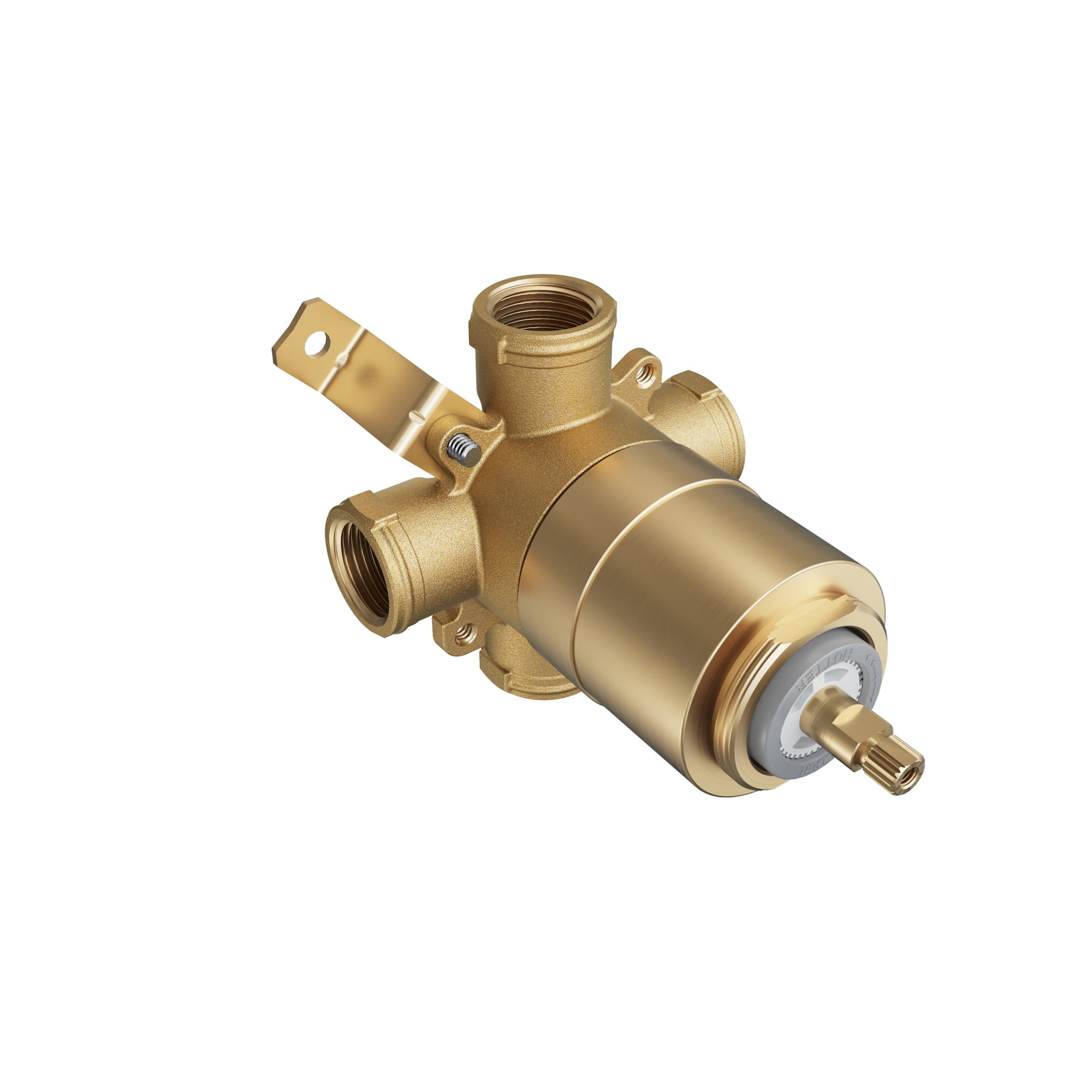 Brass Pressure Balanced Ceramic Tub and Shower Valve