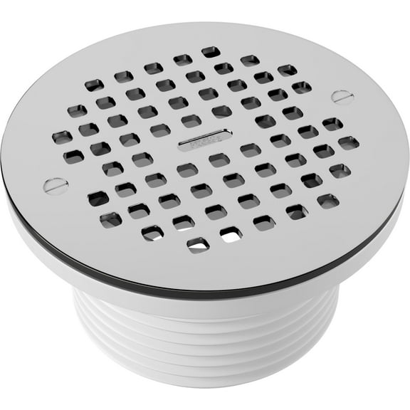 Proflo Pf42845 6" Plated Grate - Chrome