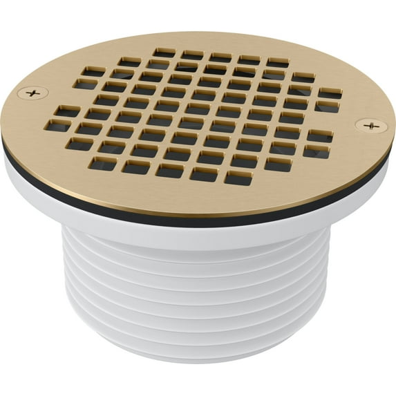 Proflo Pf42848 6" Brass Grate - Brass