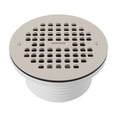 thumbnail image 1 of Proflo PF42889 6" Grate - Nickel, 1 of 1