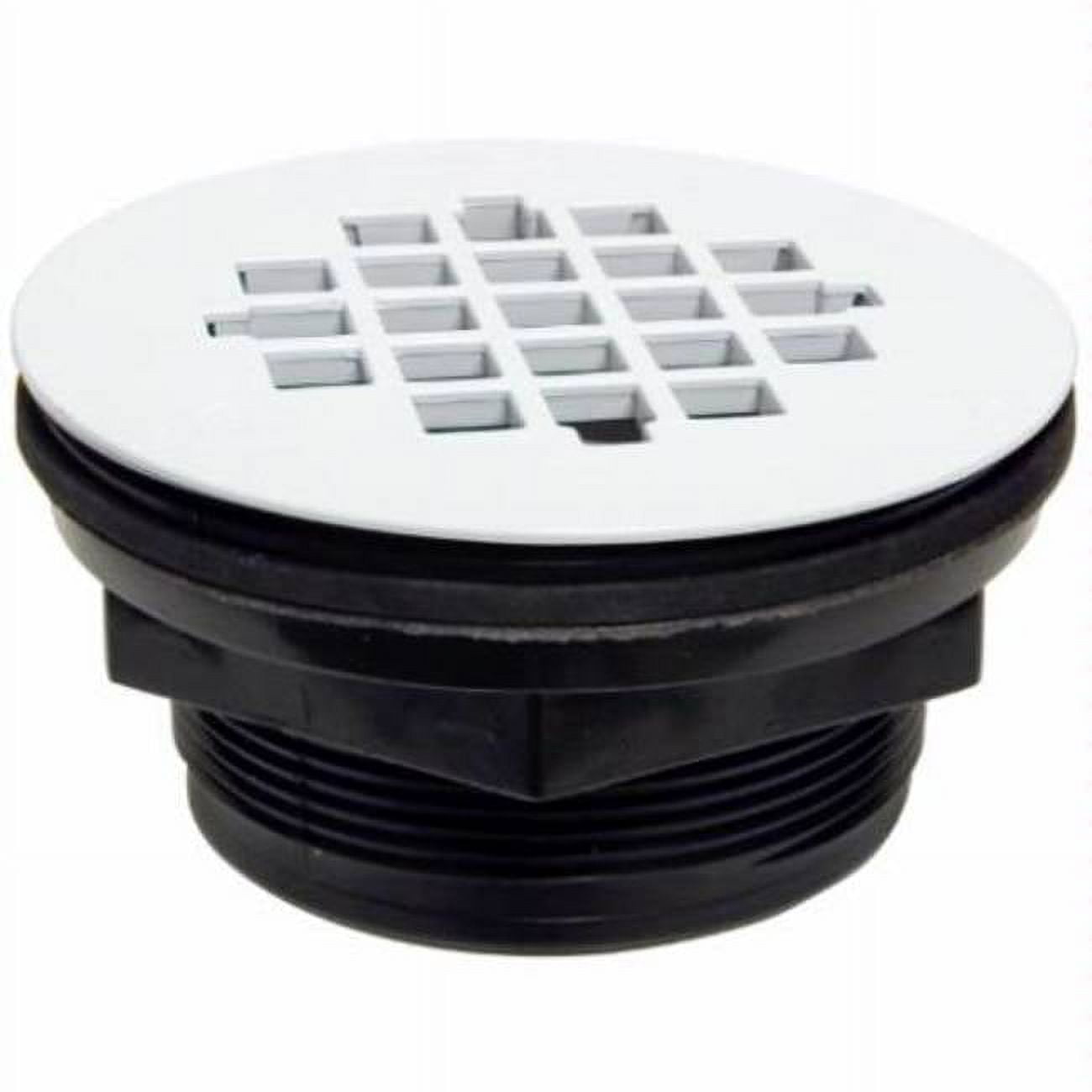 Proflo Pf42941 2'' Abs NoCaulk Shower Drain White