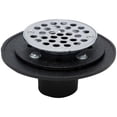 thumbnail image 1 of Proflo PF42958RD Cast Iron Round Shower Drain (2" Nh Connection) - Chrome, 1 of 1