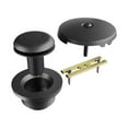 thumbnail image 1 of Proflo PF622MB Alcove Tub Pop-Up Drain & Overflow Cover - Black, 1 of 1