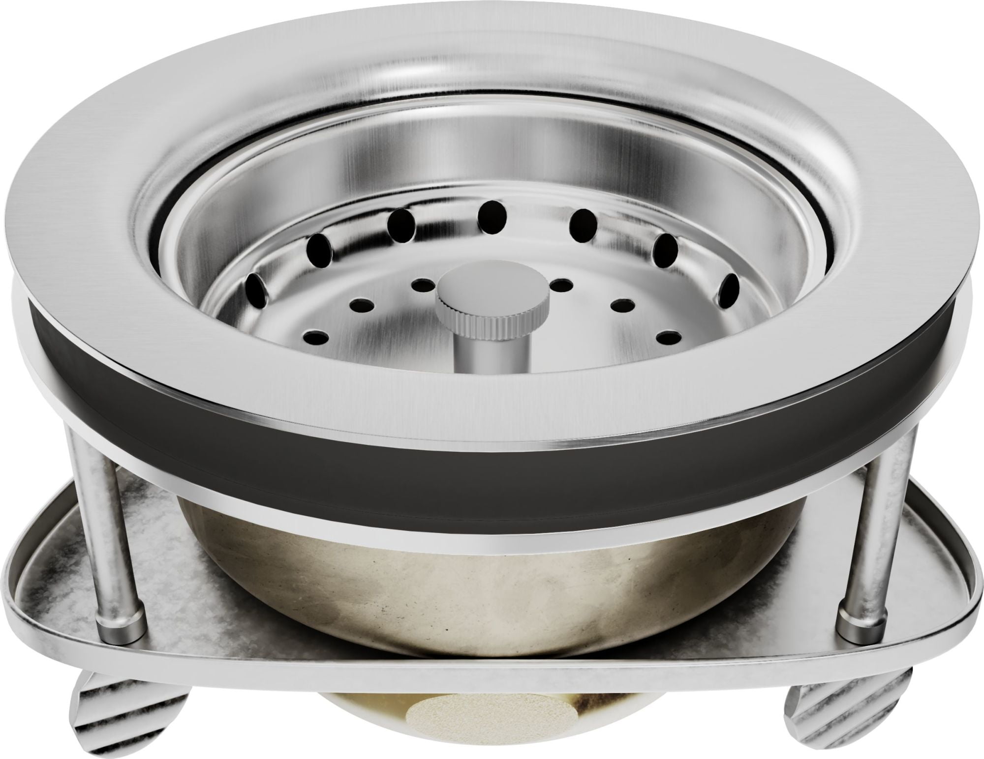 Kit D'évacuation De Douche PVC PROFLO PF42801 Avec Grille Inox - Pour Carrelage 2 Ou 3 Pouces - Neuf