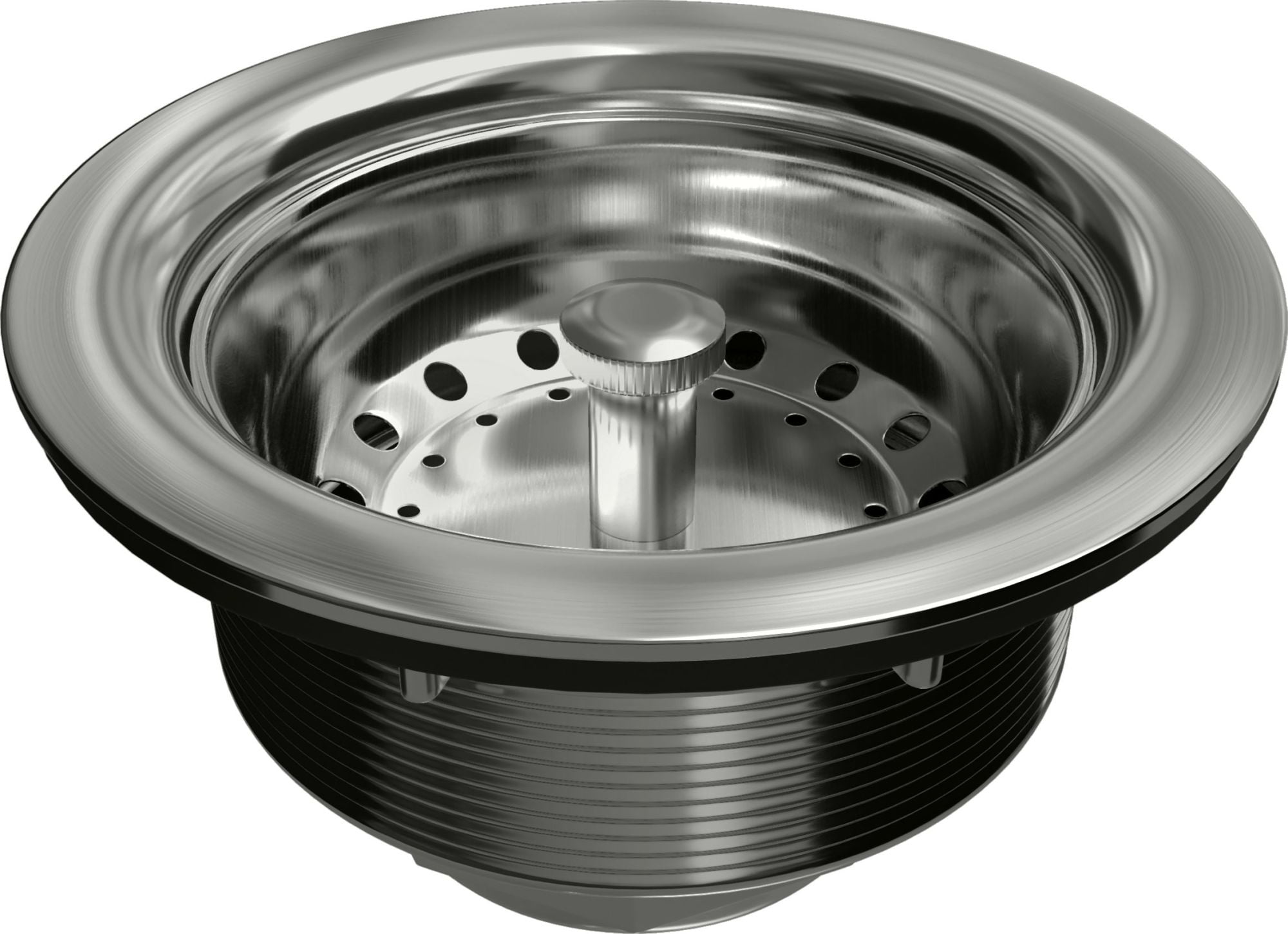 Chrome Stainless Steel Kitchen Sink Basket Strainer