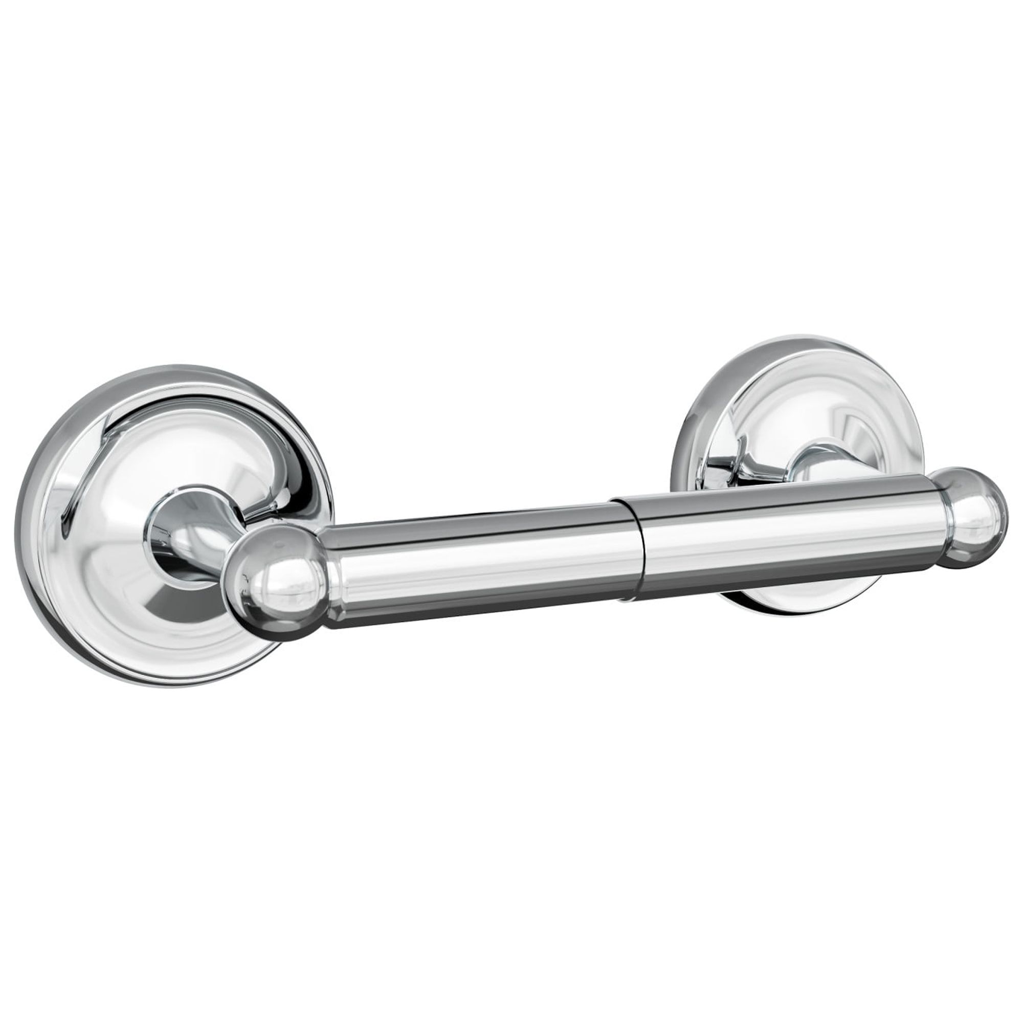 Proflo PF67312CP Wall Mounted Spring Bar Toilet Paper Holder - Chrome