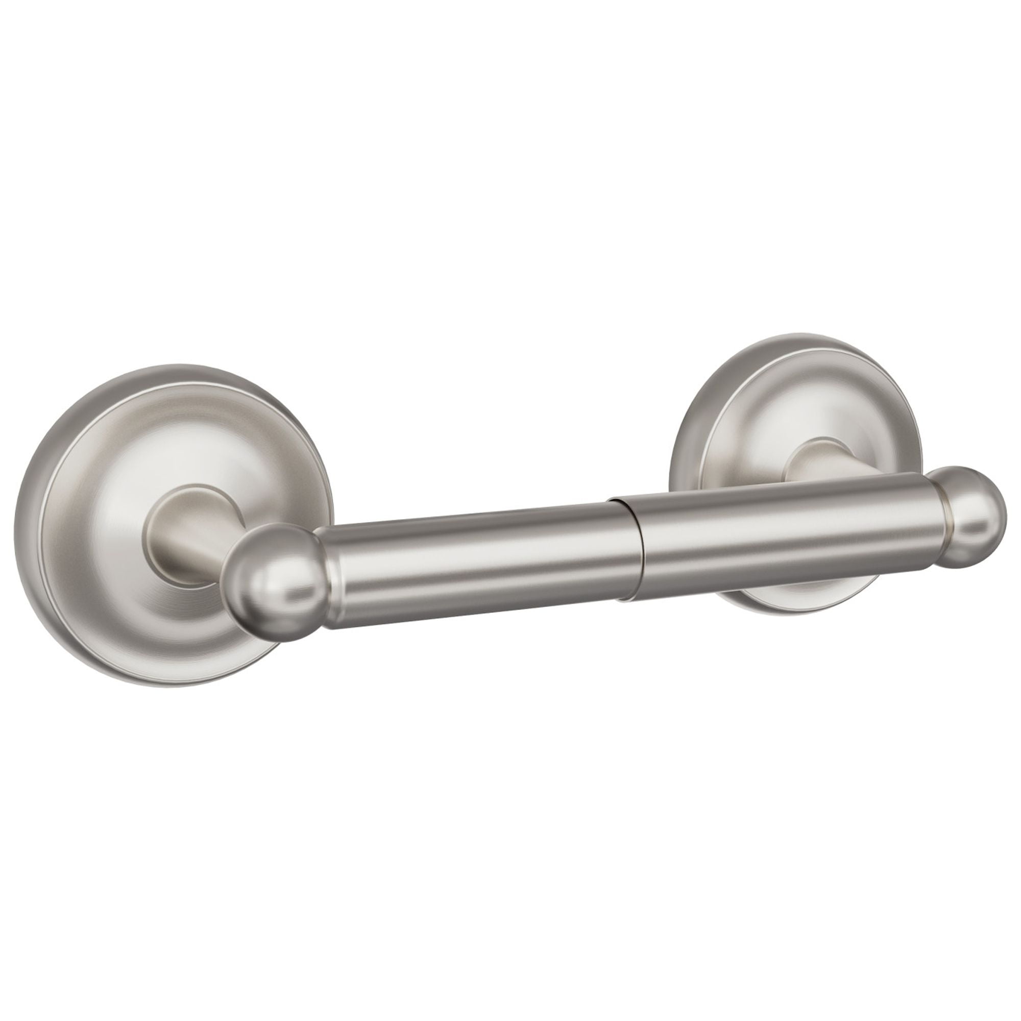 Proflo PF67312ZBN Wall Mounted Spring Bar Toilet Paper Holder - Nickel
