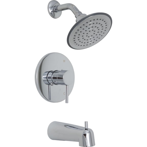 PROFLO PF8830GCP PROFLO PF8830G Orrs Tub and Shower Trim Package with 1.75 GPM Single Function Shower Head