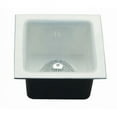thumbnail image 1 of ProFlo PF906K 12" x 12" Enameled Cast Iron Floor Sink with Aluminum Strainer, 1 of 1